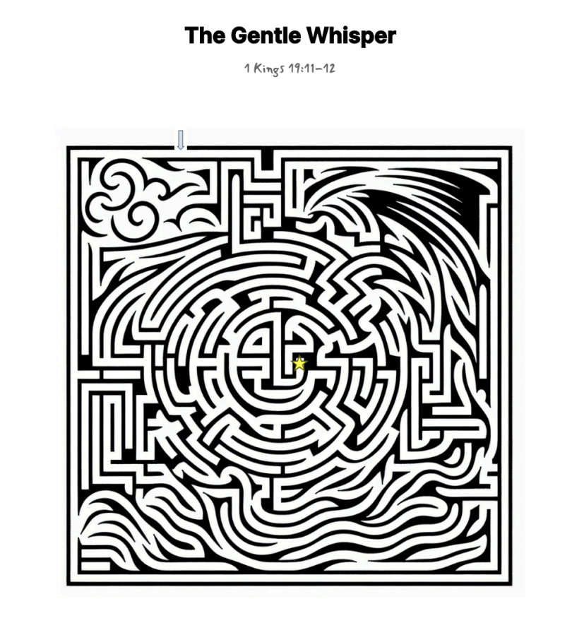 The Gentle Whisper maze